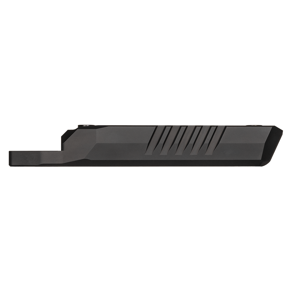 Vorderschafterhöhung 1761 AMR, Aluminium, schwarz